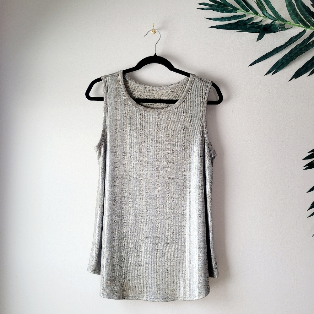 Metalic top silver